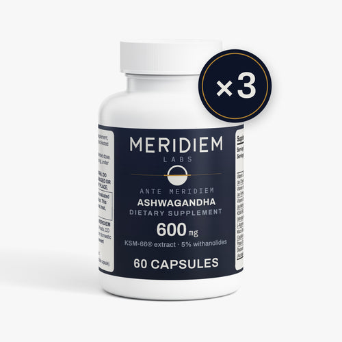 Ante Meridiem — Ashwagandha Plus, 3-month supply (three bottles)