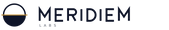 MERIDIEM LABS wordmark lockup, light